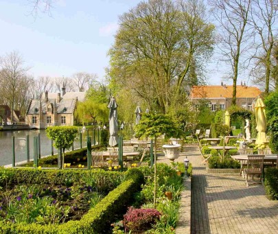 terrace photo Beautiful Restaurants in brugge bruges